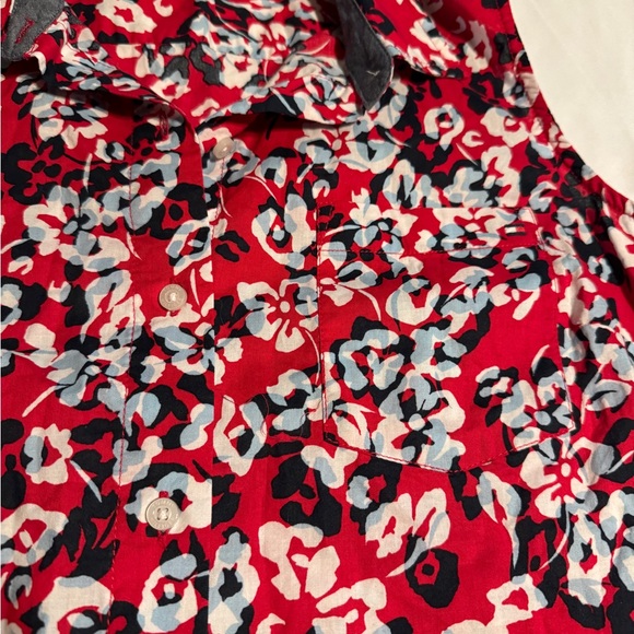 (M) TOMMY HILFIGER Sleeveless Button Down Top - Picture 4 of 8